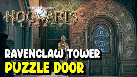 hogwarts legacy ravenclaw tower door puzzle|Ravenclaw Tower Puzzle Door Solution 